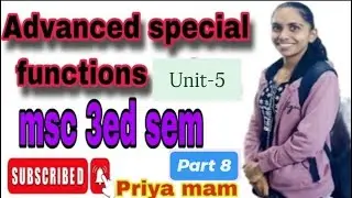 Simple transformation theorem- advanced special functions unit 2