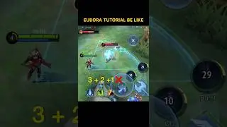 EUDORA TUTORIAL FOR BEGINNERS #youtubeshorts#mlbbtutorial#shorts