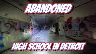 Riding my modified razor through abandoned high school in Detroit..#misguided #gopro #minibike