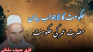 Hukumat mat ka lagab bayan / Qari Haneef multani / Kari Hanif ki taqreer 