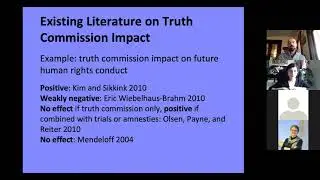Onur Bakiner, Truth Commission Impact: Insights from Recent Scholarship