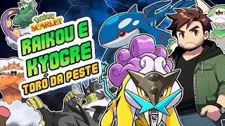 RAIKOU e KYOGRE s&atilde;o a pura TEMPESTADE! #vgc2024