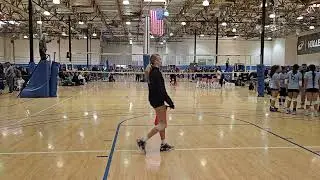 Shonto starlings 18s  vs Arizona Storm 14 lightning set 2