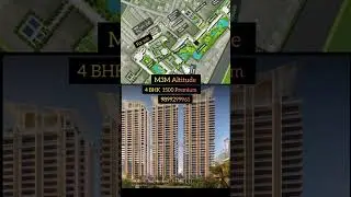 M3M Altitude sector 65Gurgaon 9899299961#luxuriousFlatGurgaon#realestate#3bhkflatindelhincr#property