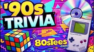 90s Trivia - Win Prizes from 80sTees! 🎉