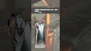 Aluminized Apron - Ultimate heat protection for industrial workers | DSZ |  #youtubeshort