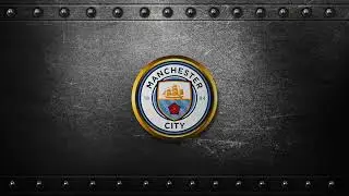 football logo animation manchester city fc with shatter effect green screen background