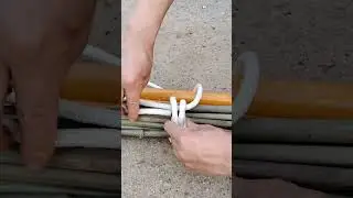 Practical knots for bundling firewood