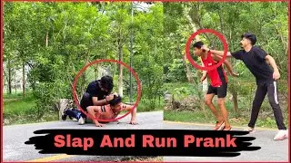 Slap And Run Prank | Ritik Verma