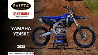 2025 Yamaha YZ450F & YZ450F Monster Energy | Faieta Motors