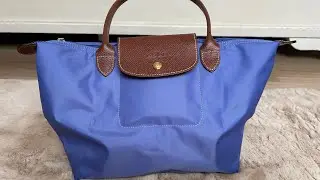 Quick Check in + bag of the week ! Longchamp le pliage in Lavender~ #longchamps