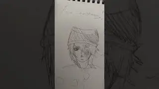 i love drawing myself more masculine #drawing #bday #crunk #emo