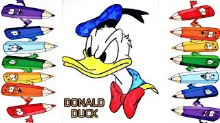 How to draw|| Donald Duck || Angry face ||easy step by step ||