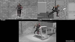 Man Run Cycle Animation Exercise