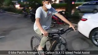 MTB E-BIKE PACIFIC AVENGER E700 CARBON SLX 12 SPEED luar biasa nih Juragan...