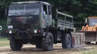 m1078 pulling granby charter days 2016 - stewart and stevenson, army truck pulling