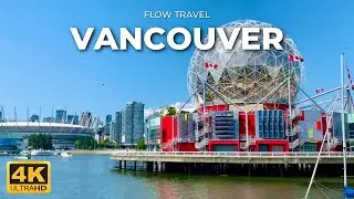 [4K] Main Street Vancouver Walking Tour with on a shiny day | Vancouver, Canada