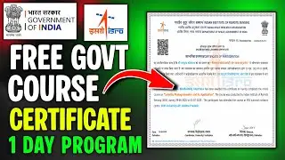 ISRO Launched Free Space Sciences Course for August 2025 | ISRO IIRS Free Certification