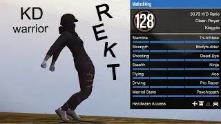 GTA V | TRYHARD WITH KD 31 GOT REKT (KD RATIO DOESNT MAKE YOU A PRO)