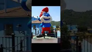 Jumbo size figure of Smurf #smurf #toy