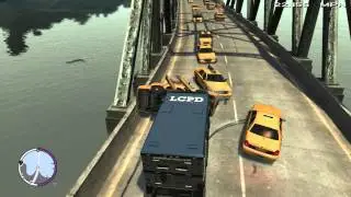 GTA IV - Bridge of Death - Police Stockade
