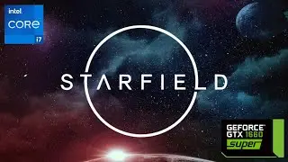 Starfield Gameplay with i7 4770 and GTX 1660 Super 6Gb (Low Setting)