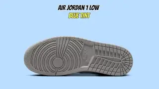 Air Jordan 1 Low Blue Tint