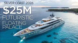 &ldquo;Touring the Futuristic $25,000,000 Silver Coast 2026 | Ultra Luxury Floating Palace&rdquo;