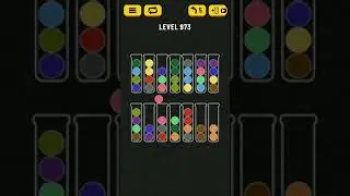 Ball Sort Puzzle Very Hard Level-973 Score-100%