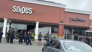 Car crashes into Brooklyn storefront; driver in the Bronx plunges over embankment
