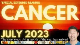 Cancer July 2023 - YOUR MOST LIFE-CHANGING, TEARS-OF-JOY MONTH YOU'VE HAD ❤️&zwj;🔥🍾 Tarot Horoscope♋️