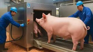 Shocking Truth! How U.S. Farmers Use High-Tech Methods to Raise and Process Pigs