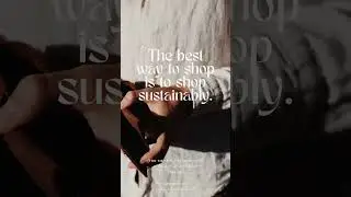 shop sustainably