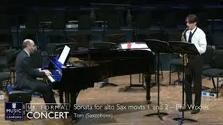 Sonata for Alto Sax and Piano - Phil Woods