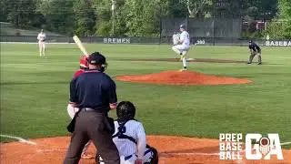 Fastball 89 mph x 4; Slider 77 mph (2800 RPM)