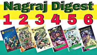 Nagraj- Nagraj Digest 1 2 3 4 5 & 6 - RCSG- Raj Comics - Sab Kuch Singh - Big Size- Comics