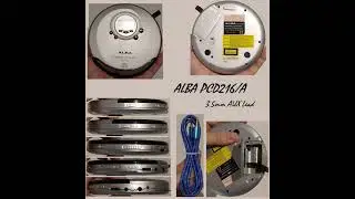 Alba PCD216 A Portable Walkman CD Discman Player
