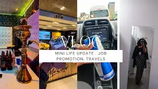 VLOG: 1/2 mini life update | getting promoted | traveling from humansdorp to CPT | #roadto300subs