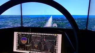 Gripen E стреляет ракетами и пушками