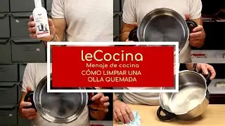 ¿Cómo limpiar una olla quemada? ¡LA SOLUCIÓN! Aquí el Mejor producto LIMPIADOR DE OLLAS Y SARTENES