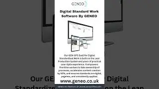 Digital Standard Work Software By GENEO