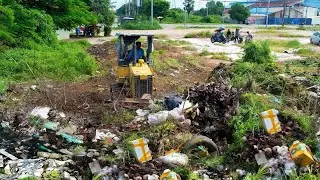 Fantastic New Actions!! Delete Garbage Dump By Skills Dozer Clear Grass, Tree and Pushing Garbage