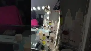 Навожу порядок на туалетном столике 🫧✨ Пятничная перезагрузка #asmrsounds #организация #уборка #с...