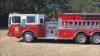 Used Fire Apparatus For Sale!  1987 KME Pumper Tanker Movie
