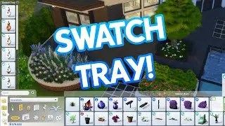 New CAW & Better BuildBuy Feature: Swatch Tray | The Sims 4