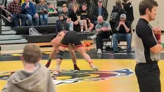 C Norton 3rd place match @ HOL conf tourney 1-30-26