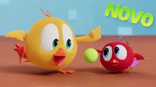 NOVO Apanhe a bola se conseguir! | Onde est&aacute; Chicky? | Cole&ccedil;&atilde;o desenhos animados Infantil