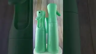 Plastic Continuous Fine Mist Sprayer Bottles For Hairstyling Cleaning Plants #Continuoussprayer
