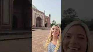 When ppl say it's not quite the Taj  Mahal 🤣 #India #dailyvlogs #travelcouples #everycountry #travel