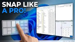 Как прикрепить макеты в Windows 11